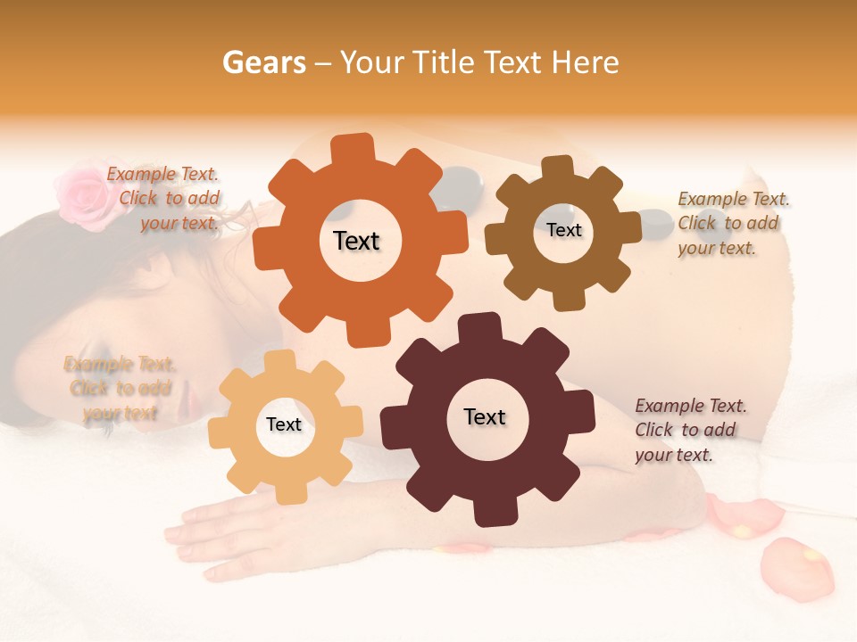 Health Lady Aroma PowerPoint Template