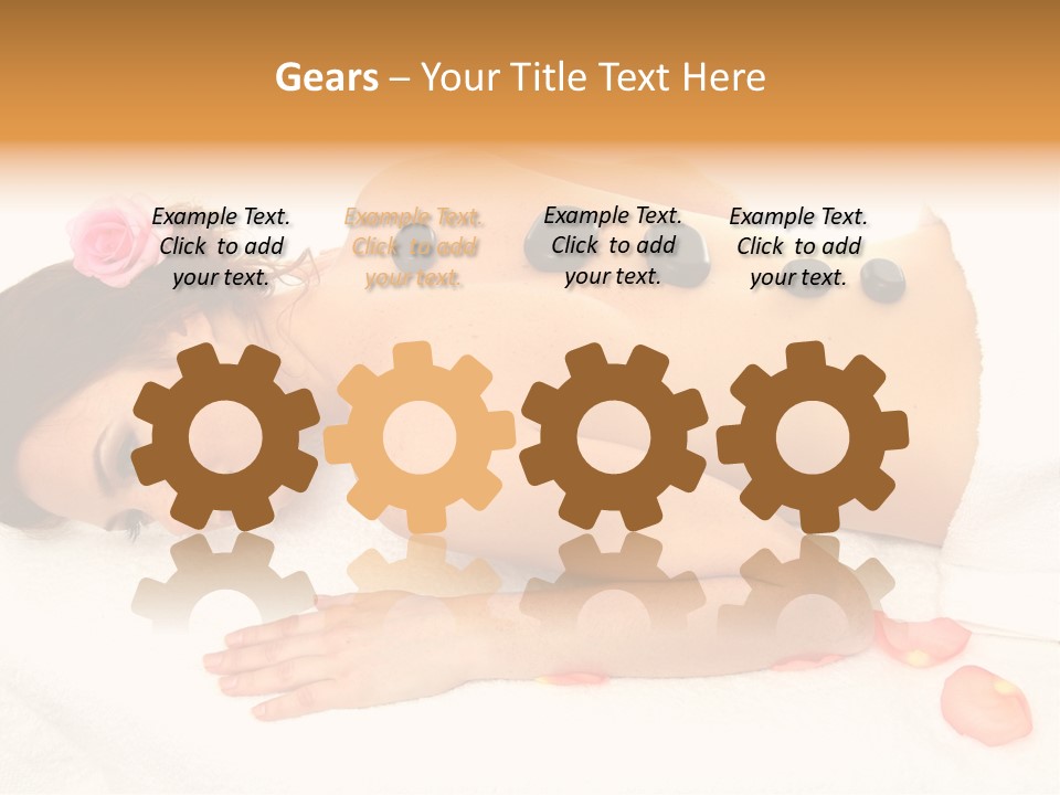 Health Lady Aroma PowerPoint Template