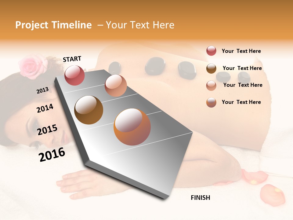 Health Lady Aroma PowerPoint Template