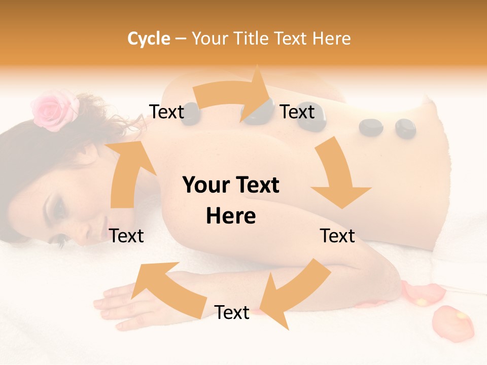 Health Lady Aroma PowerPoint Template