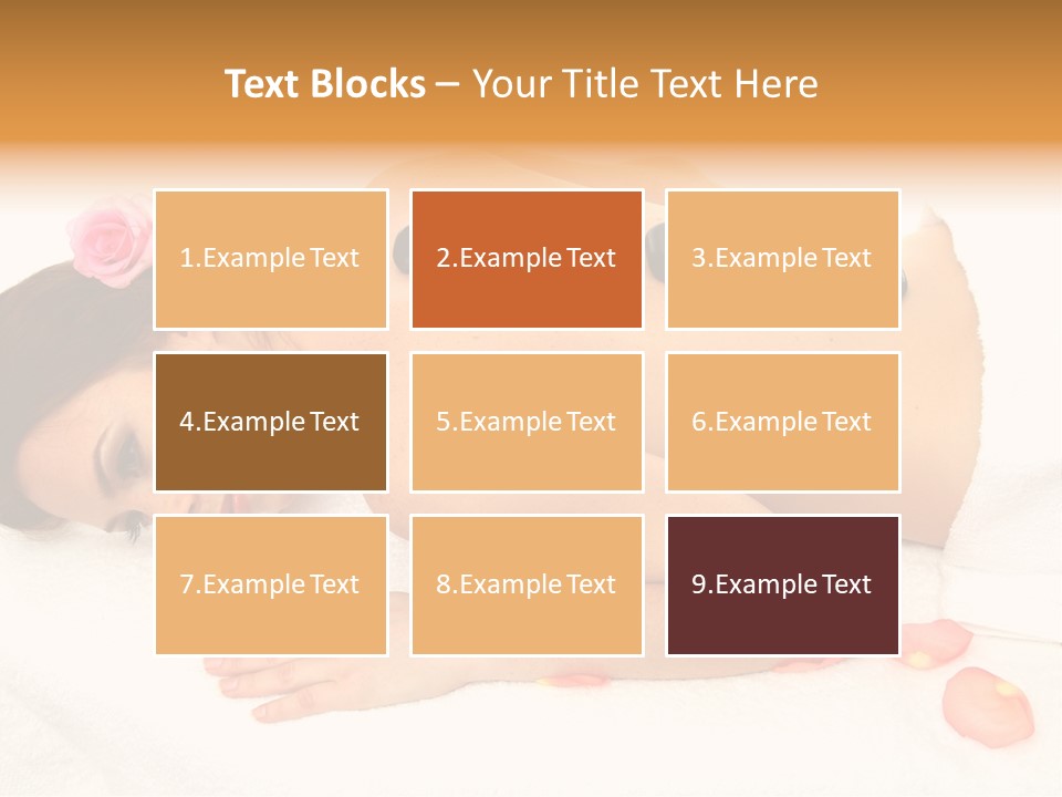 Health Lady Aroma PowerPoint Template