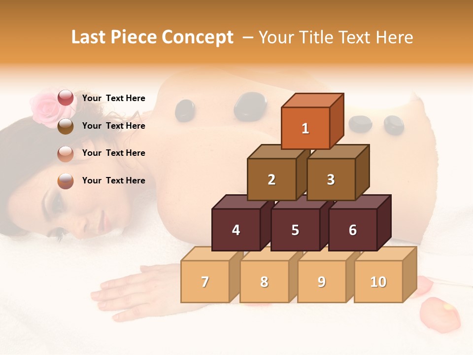 Health Lady Aroma PowerPoint Template