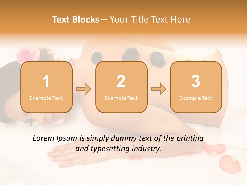 Health Lady Aroma PowerPoint Template