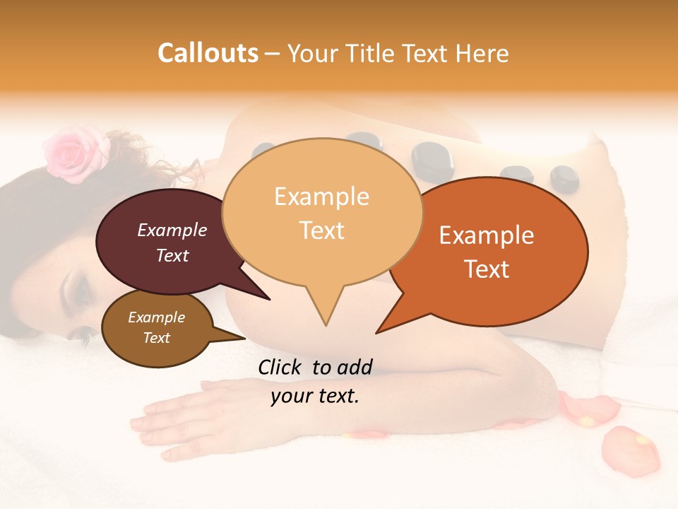 Health Lady Aroma PowerPoint Template