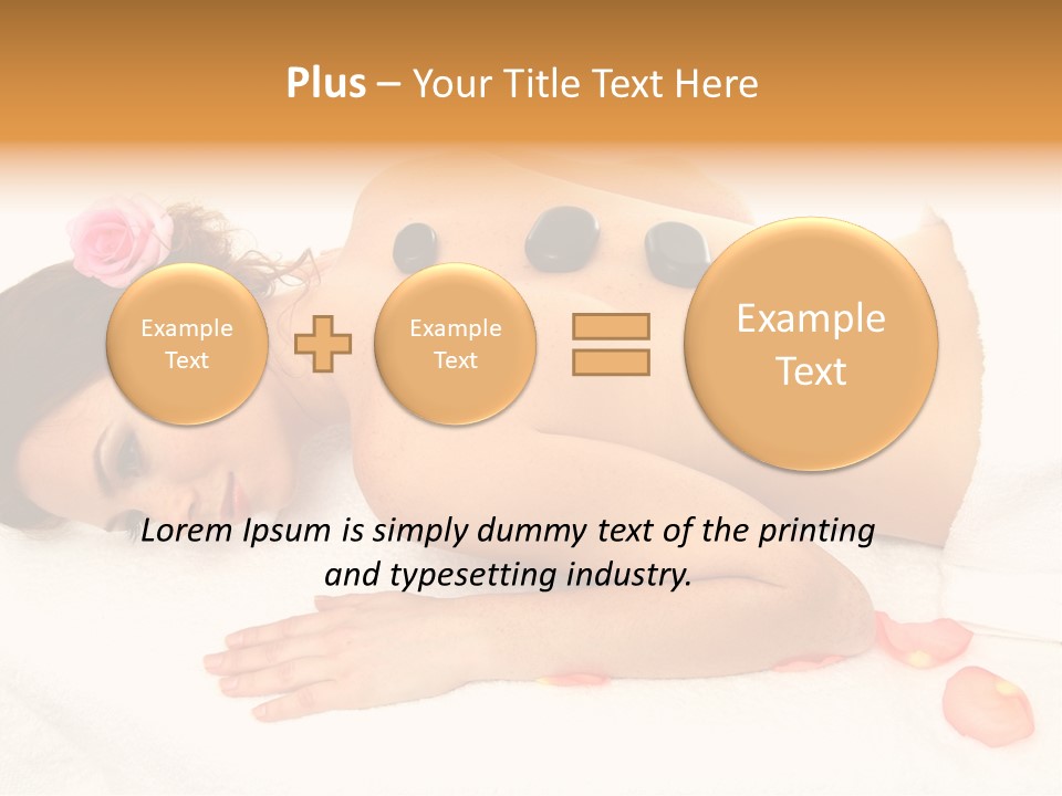 Health Lady Aroma PowerPoint Template