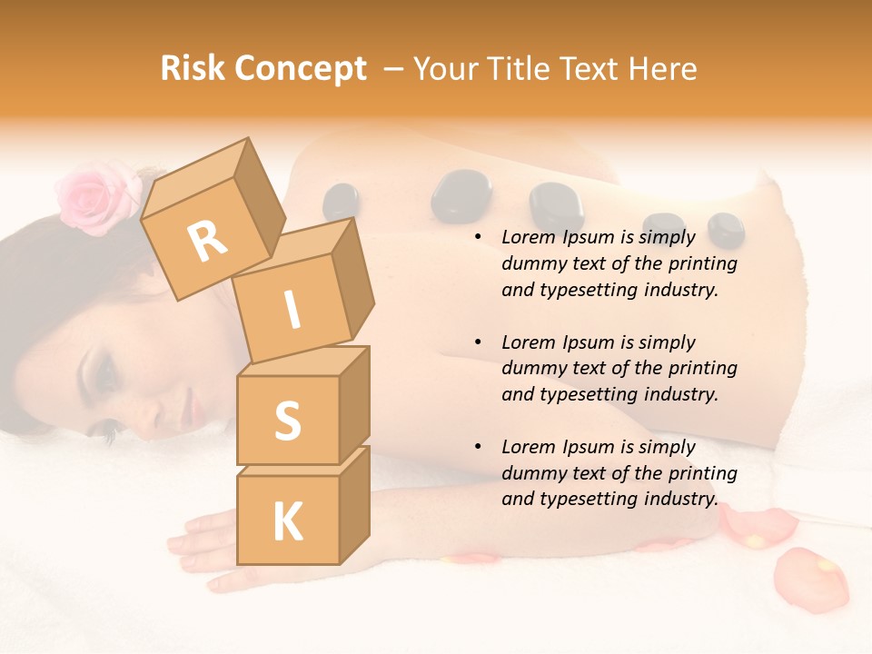 Health Lady Aroma PowerPoint Template