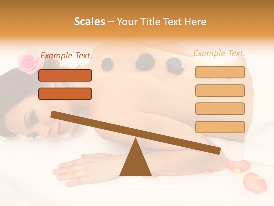 Health Lady Aroma PowerPoint Template