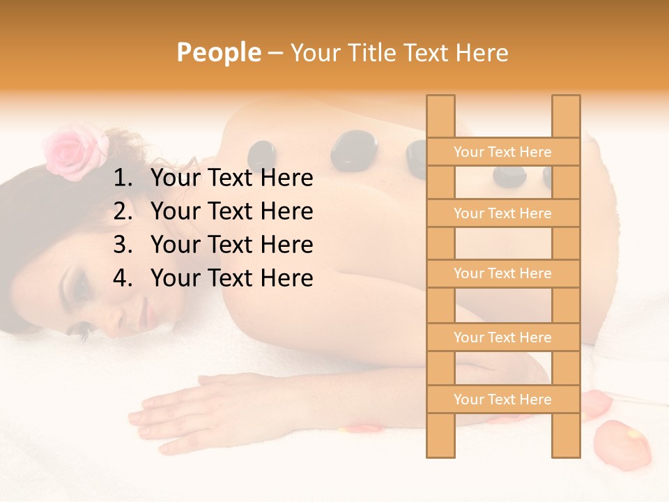 Health Lady Aroma PowerPoint Template