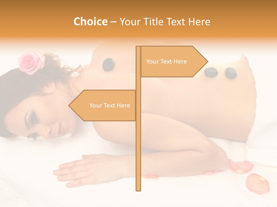 Health Lady Aroma PowerPoint Template