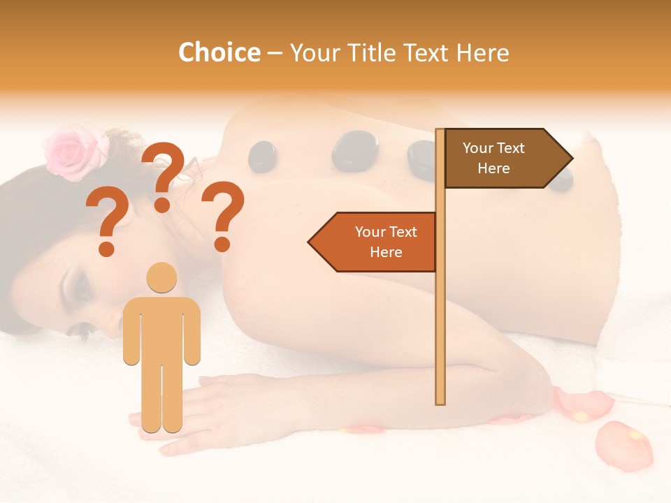 Health Lady Aroma PowerPoint Template