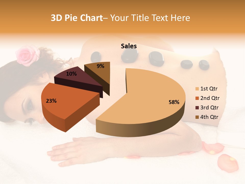 Health Lady Aroma PowerPoint Template