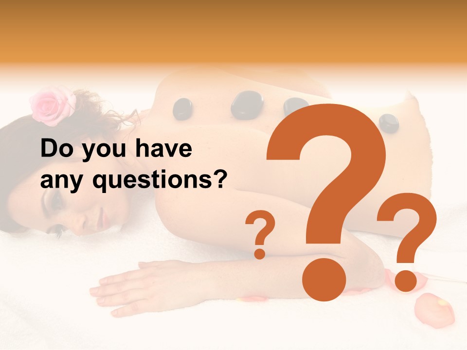 Health Lady Aroma PowerPoint Template