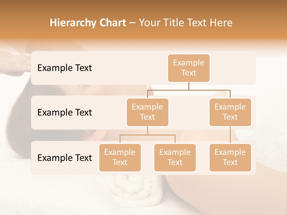 Massage Lady Human PowerPoint Template