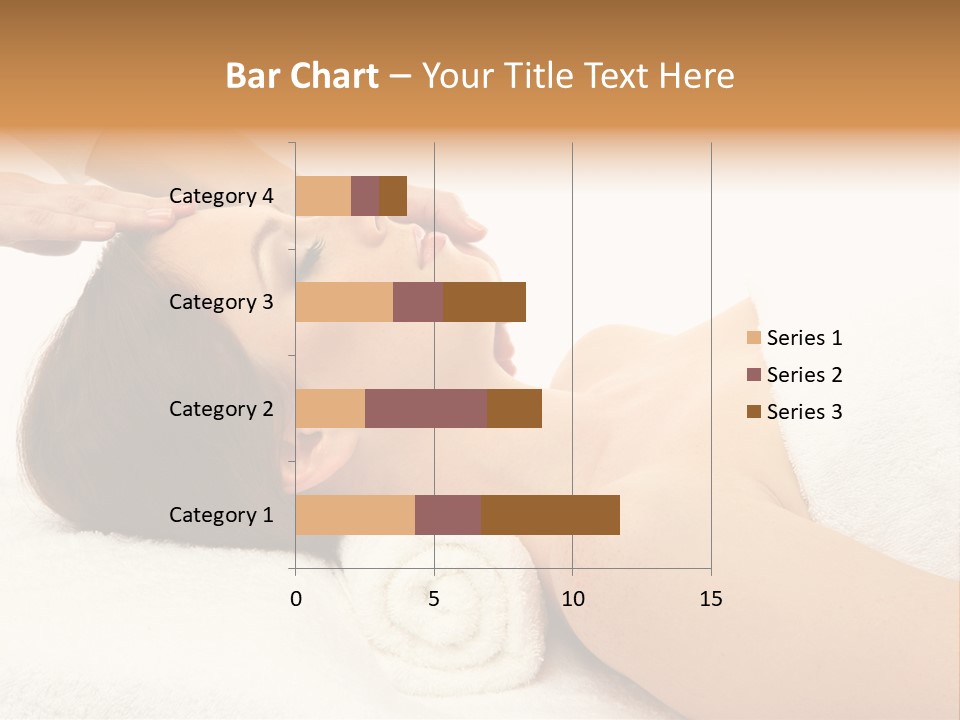Massage Lady Human PowerPoint Template