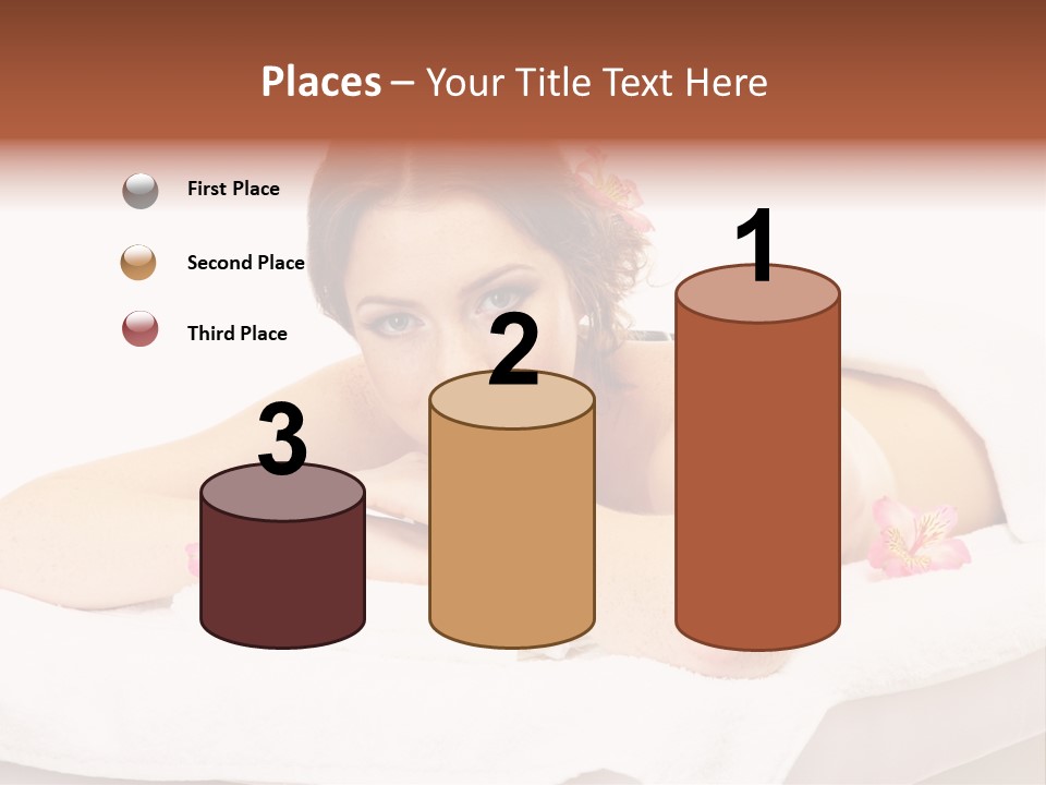 Skin Pink Flower PowerPoint Template