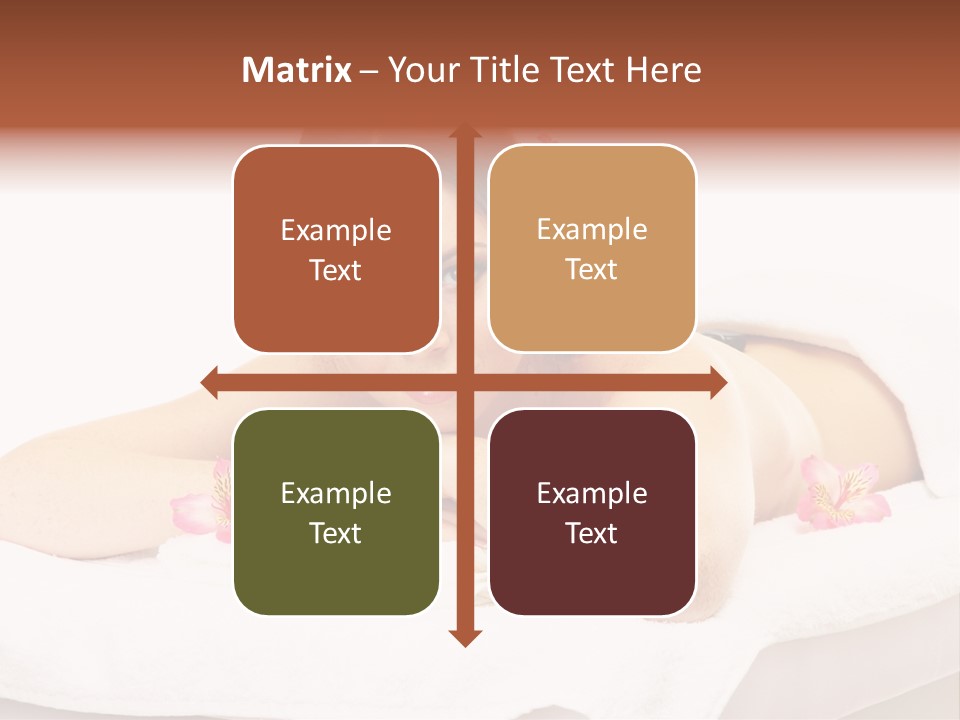 Skin Pink Flower PowerPoint Template