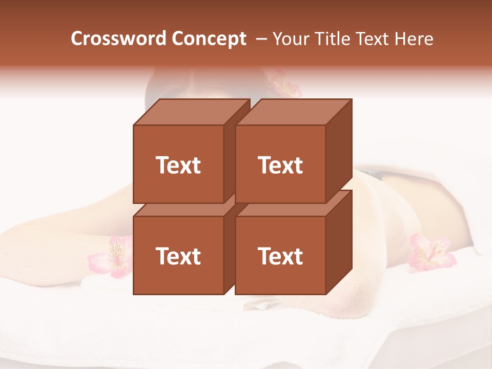 Skin Pink Flower PowerPoint Template