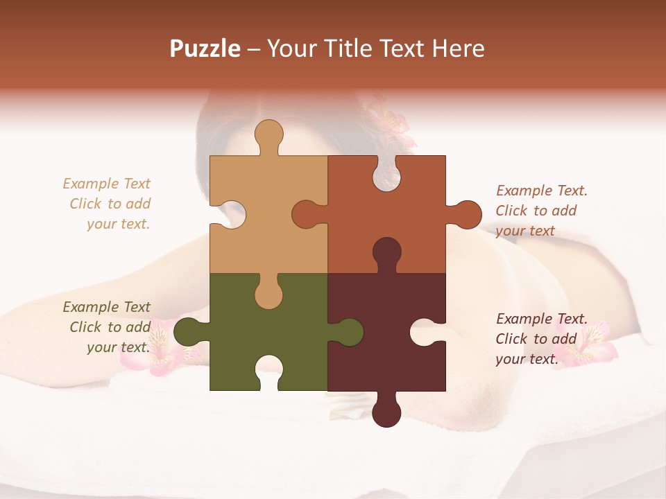 Skin Pink Flower PowerPoint Template