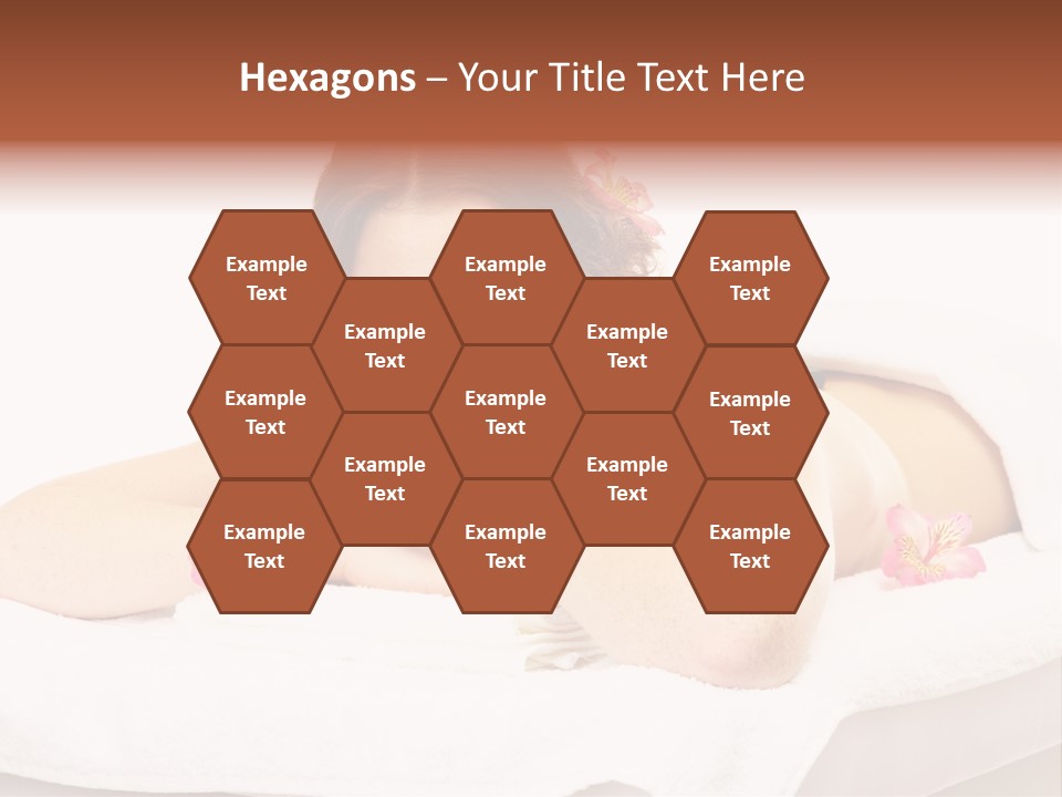 Skin Pink Flower PowerPoint Template