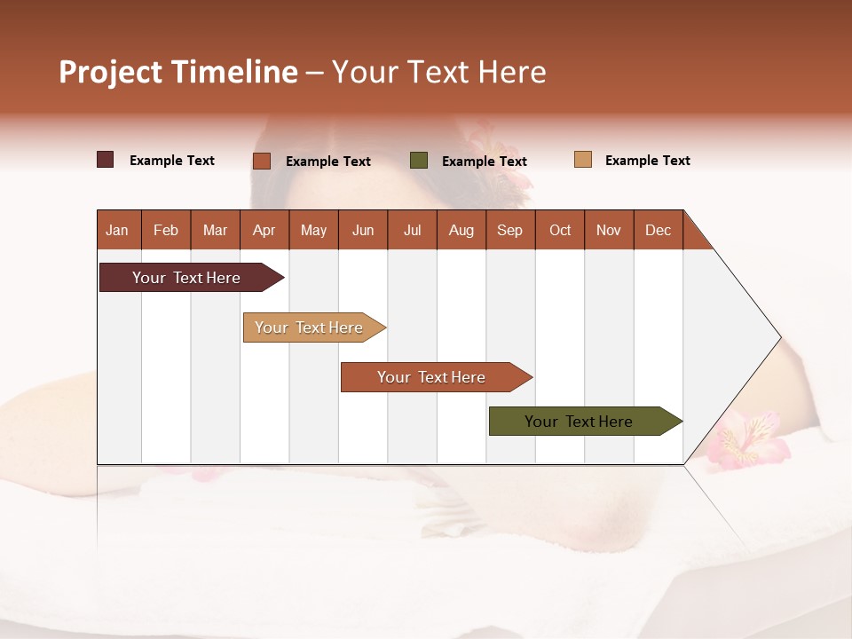 Skin Pink Flower PowerPoint Template