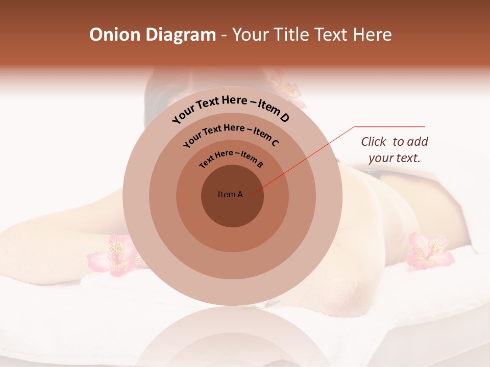 Skin Pink Flower PowerPoint Template