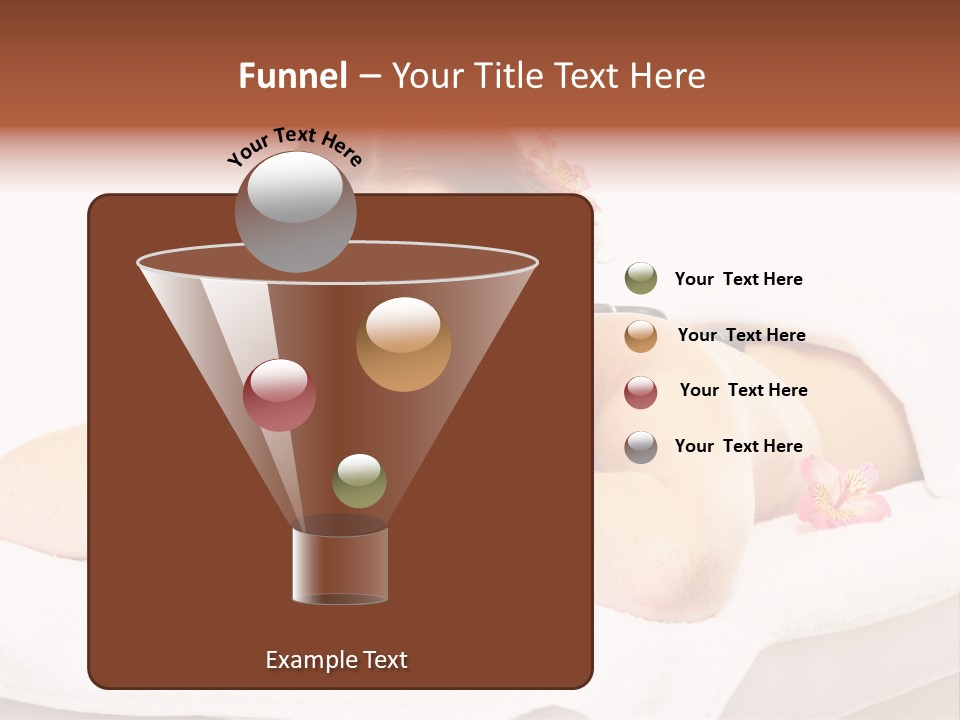 Skin Pink Flower PowerPoint Template