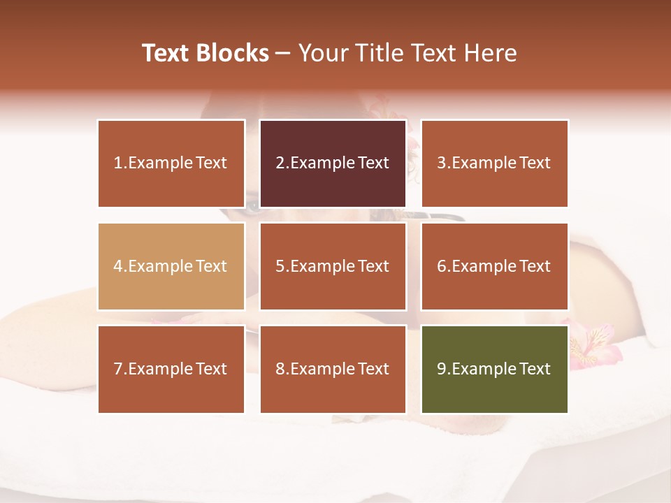 Skin Pink Flower PowerPoint Template