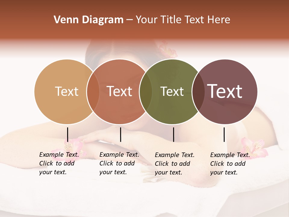 Skin Pink Flower PowerPoint Template