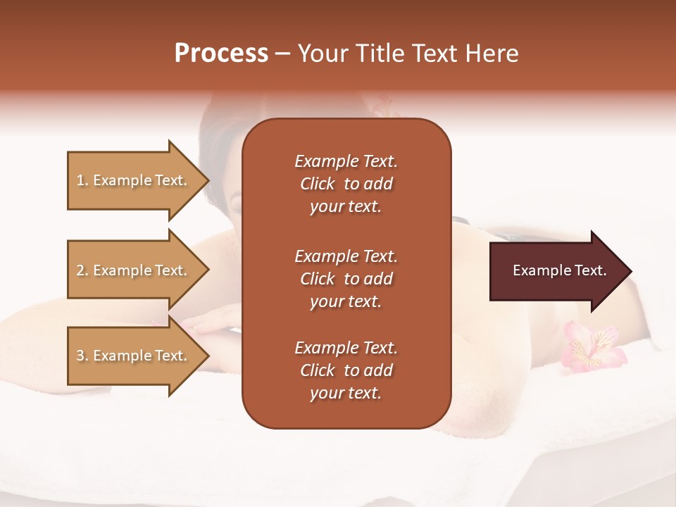 Skin Pink Flower PowerPoint Template