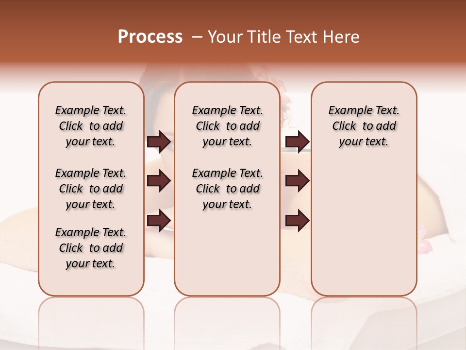 Skin Pink Flower PowerPoint Template