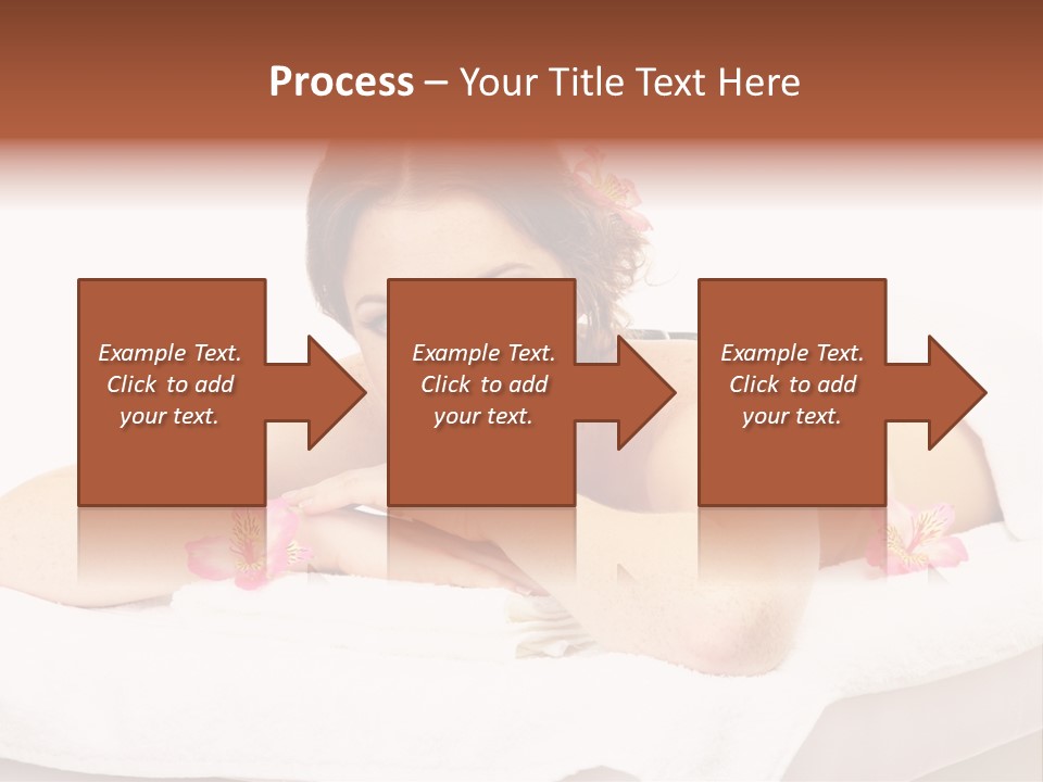 Skin Pink Flower PowerPoint Template