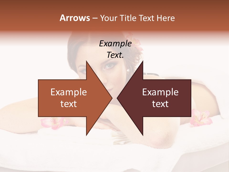 Skin Pink Flower PowerPoint Template