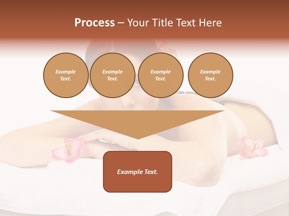 Skin Pink Flower PowerPoint Template