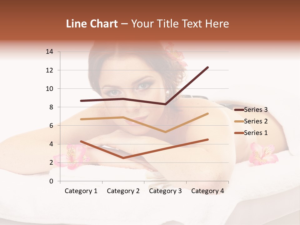 Skin Pink Flower PowerPoint Template