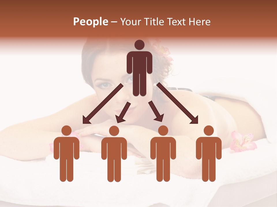 Skin Pink Flower PowerPoint Template