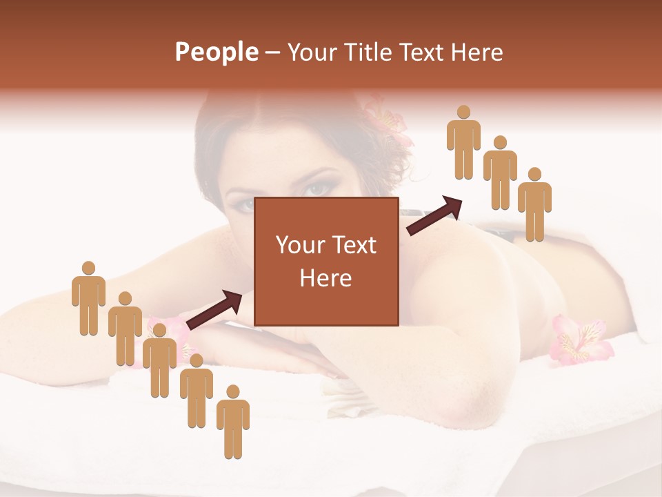 Skin Pink Flower PowerPoint Template