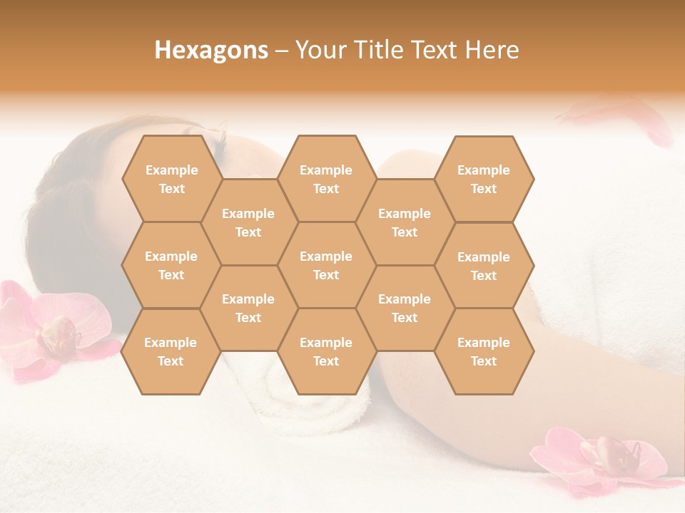 Woman Consumption Masseur PowerPoint Template