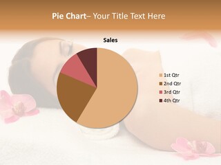 Woman Consumption Masseur PowerPoint Template