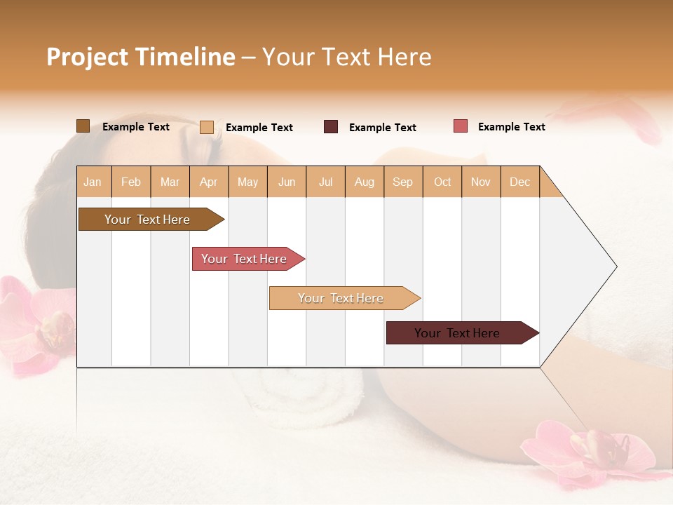 Woman Consumption Masseur PowerPoint Template