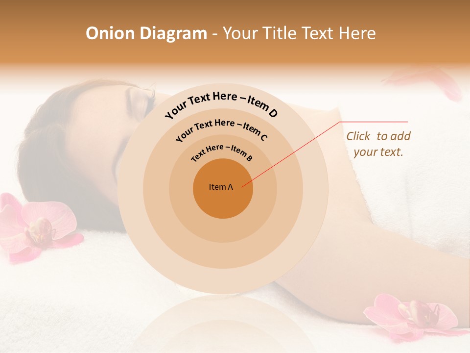Woman Consumption Masseur PowerPoint Template
