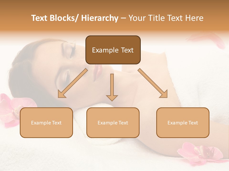 Woman Consumption Masseur PowerPoint Template