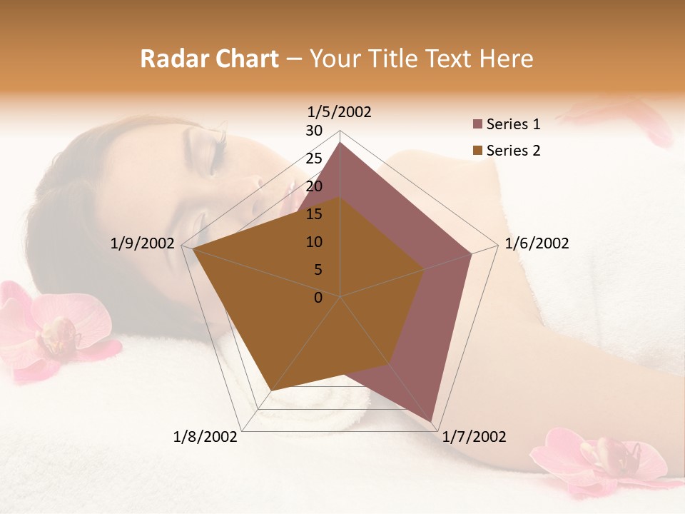 Woman Consumption Masseur PowerPoint Template