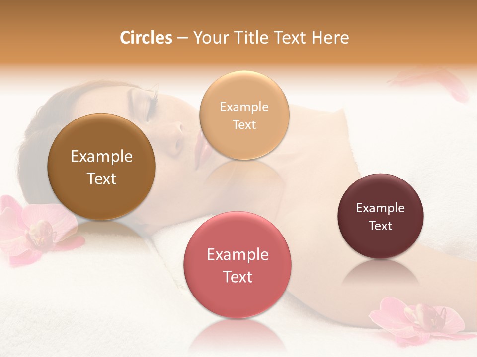 Woman Consumption Masseur PowerPoint Template