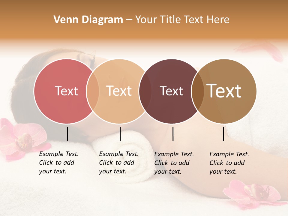 Woman Consumption Masseur PowerPoint Template