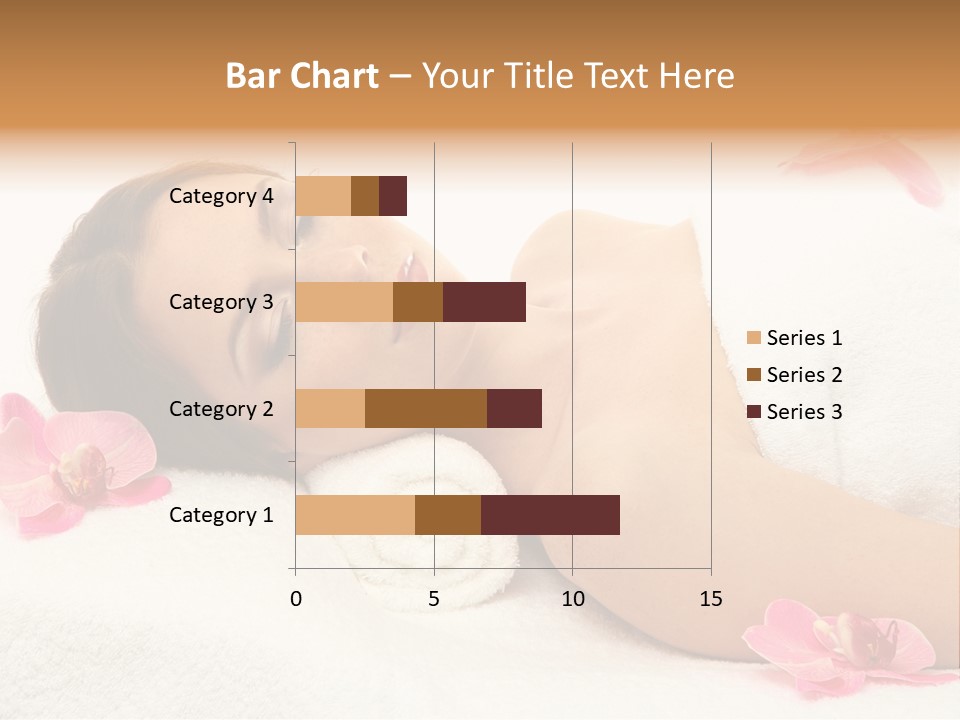 Woman Consumption Masseur PowerPoint Template