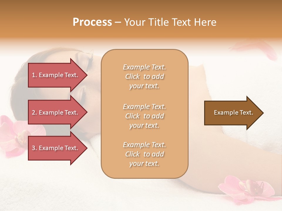 Woman Consumption Masseur PowerPoint Template