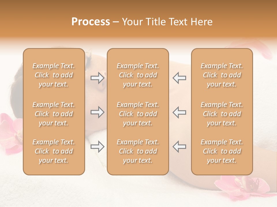 Woman Consumption Masseur PowerPoint Template