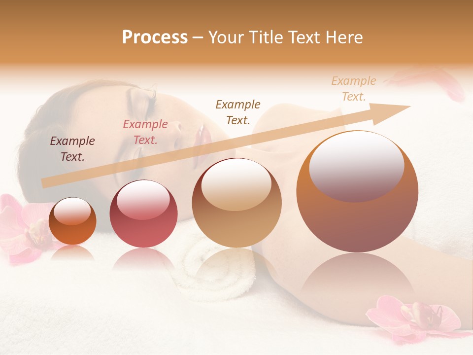 Woman Consumption Masseur PowerPoint Template