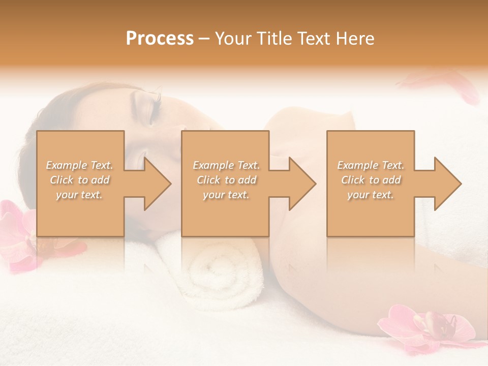 Woman Consumption Masseur PowerPoint Template