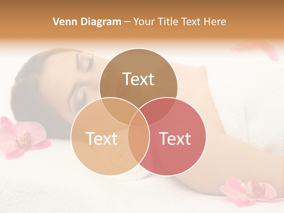 Woman Consumption Masseur PowerPoint Template